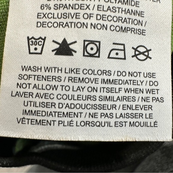 Nike x Feng Chen Wang "Transform Jacket," women's pro long-sleeve knit top, Lg. - Picture 10 of 11